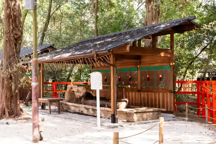 賀茂御祖神社(下鴨神社)の手水舎