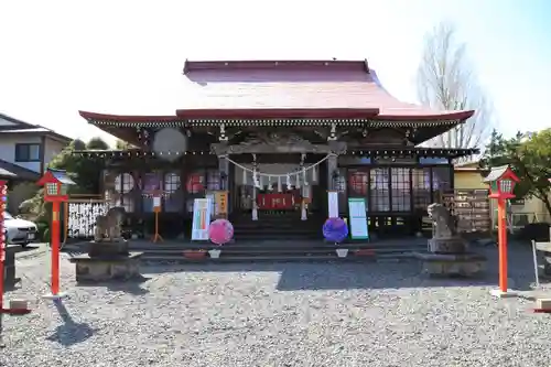 伊達神社の本殿・本堂