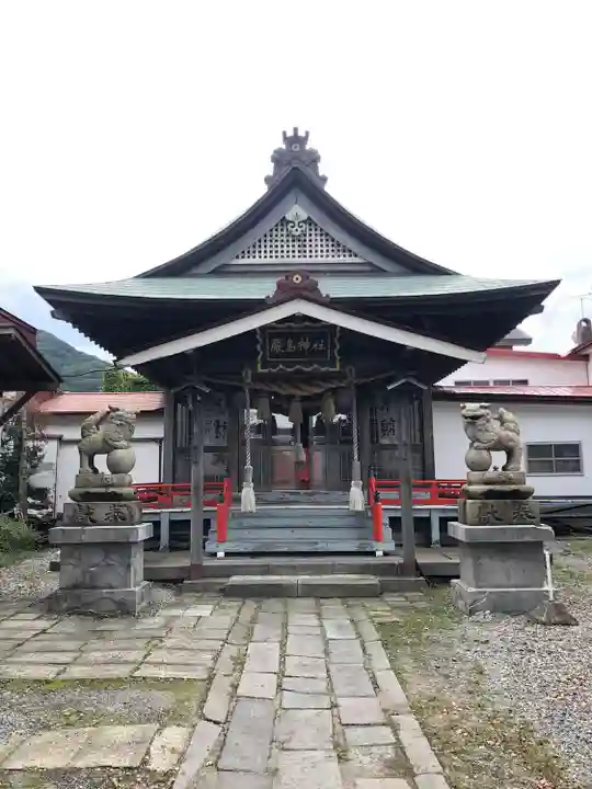 函館厳島神社の本殿・本堂