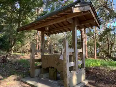 諏訪神社の手水舎