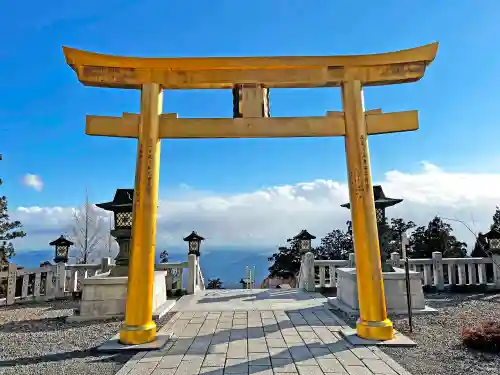 秋葉山本宮 秋葉神社 上社の鳥居