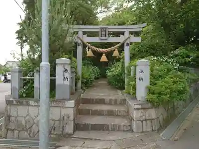 秋葉社（羽塚町）の鳥居