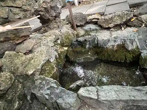 白石神社の手水舎