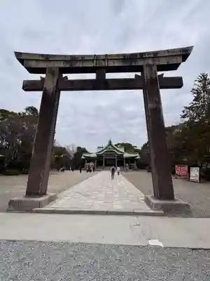 豊國神社の鳥居