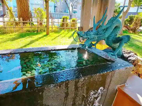 西野神社の手水舎