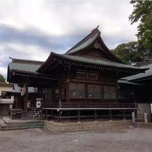 葛飾八幡宮の本殿・本堂
