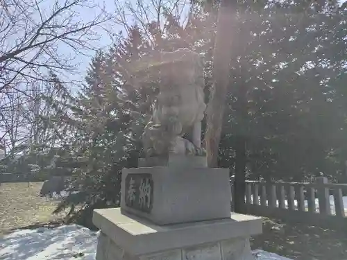 永山神社の狛犬