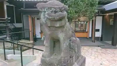 狭山八幡神社の狛犬
