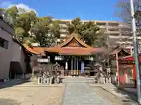 松山神社の本殿・本堂