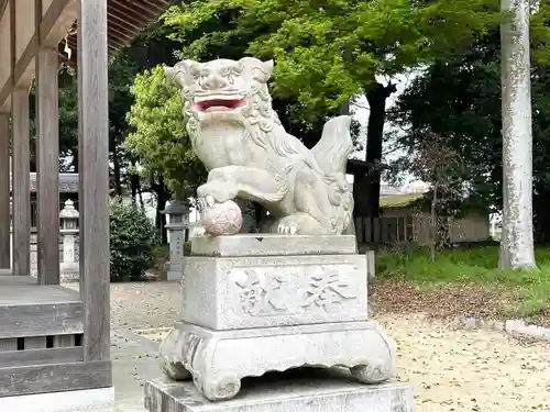 若宮神社の狛犬