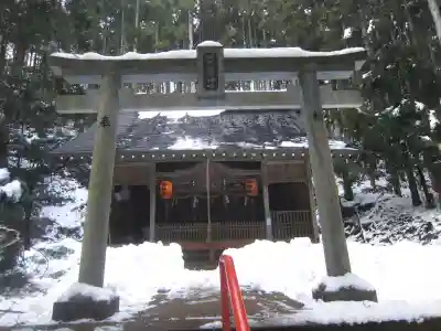 河牟奈備神社の鳥居
