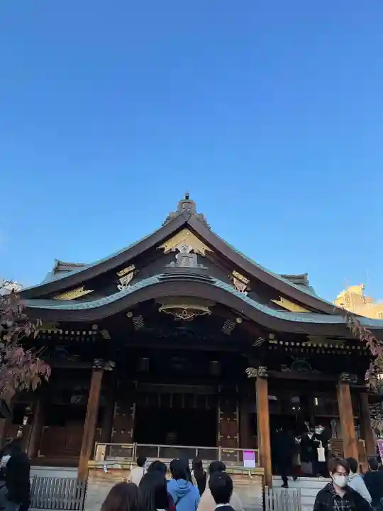 湯島天満宮の本殿・本堂
