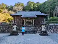 蜂前神社の本殿・本堂
