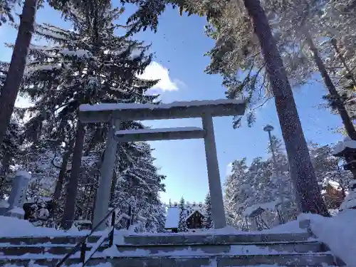 上川神社の鳥居