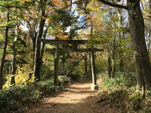 石鎚神社頂上社の鳥居