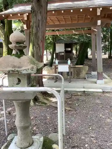 子守神社の手水舎