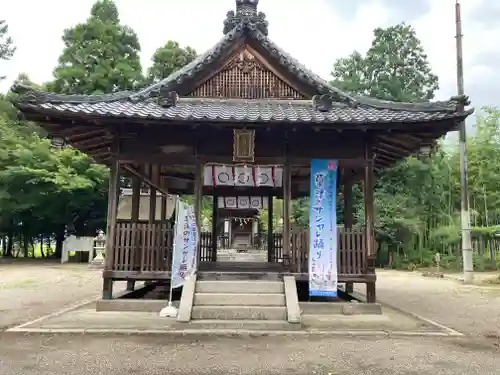 志那神社の本殿