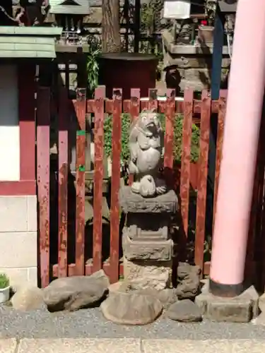 柳森神社の狛犬