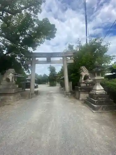 大森神社の鳥居