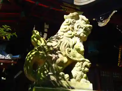 本土神社の狛犬