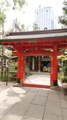 愛宕神社の山門・神門