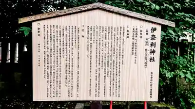 伊奈利神社の歴史