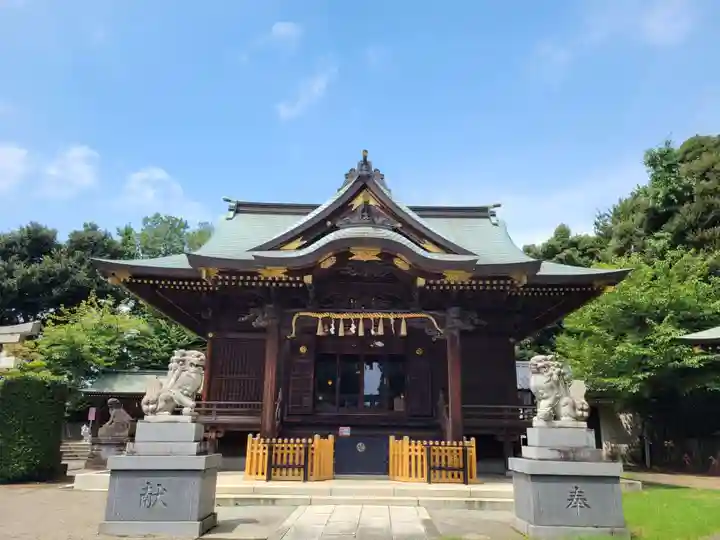赤羽八幡神社の本殿・本堂