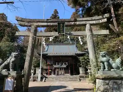 今市瀧尾神社の鳥居
