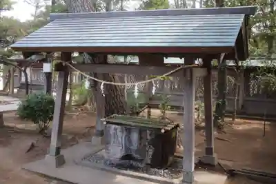 白幡天神社の手水舎