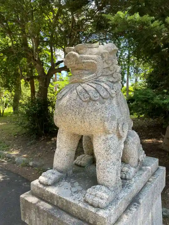 宮城縣護國神社の狛犬