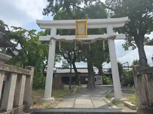 縣神社の鳥居