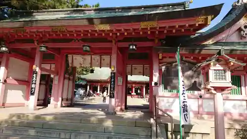 長田神社の山門・神門