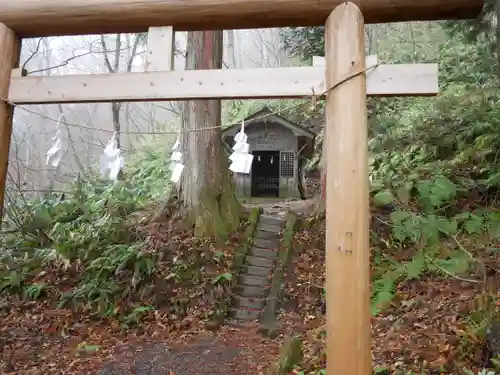 戸隠神社奥社の末社