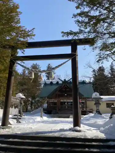 栗沢神社の鳥居