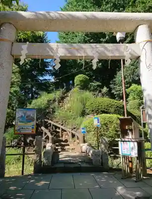 鳩森八幡神社の鳥居