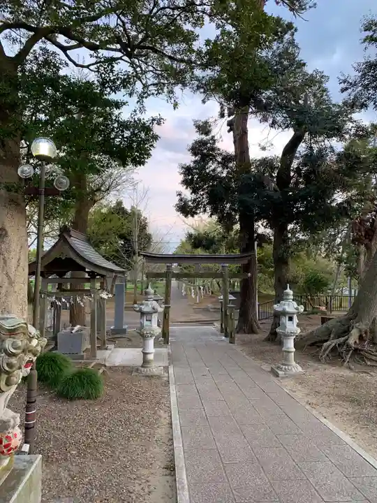 有吉日枝神社の鳥居