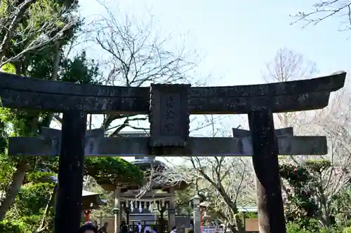 江島神社の鳥居