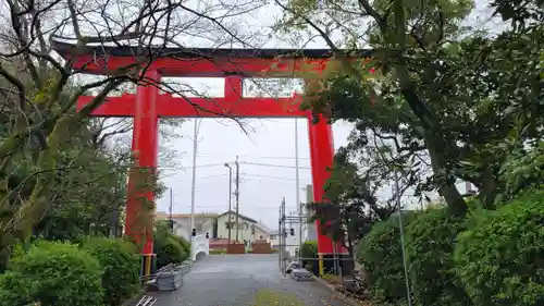 米之宮浅間神社の鳥居