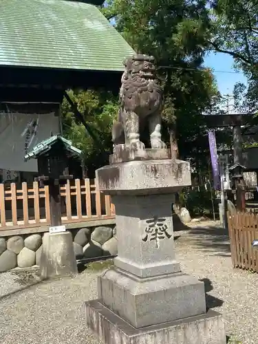 若宮神明社の狛犬