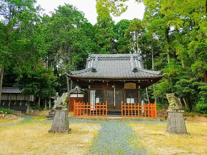八幡社(徳田八幡社)の本殿・本堂