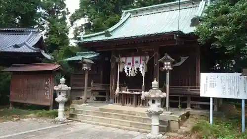 新田神社の本殿・本堂