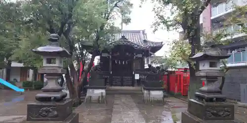 矢口氷川神社の本殿・本堂