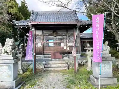高角神田天白神社の本殿・本堂
