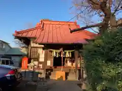 染井稲荷神社の本殿