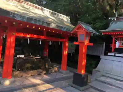 枚聞神社の手水舎