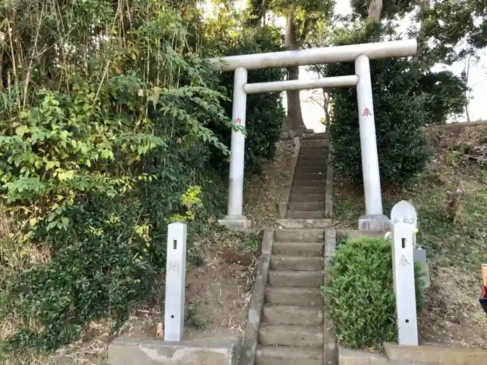 伝大日如来社の鳥居