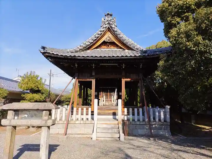 六所社(森本)の本殿・本堂