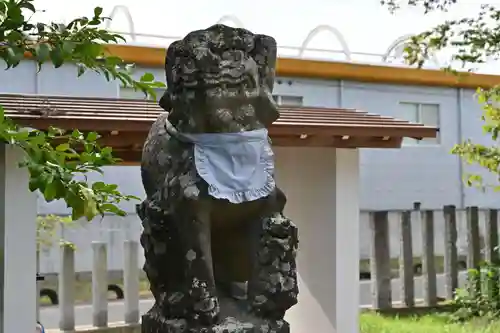 雨降神社の狛犬