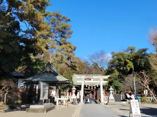 玉村八幡宮の鳥居