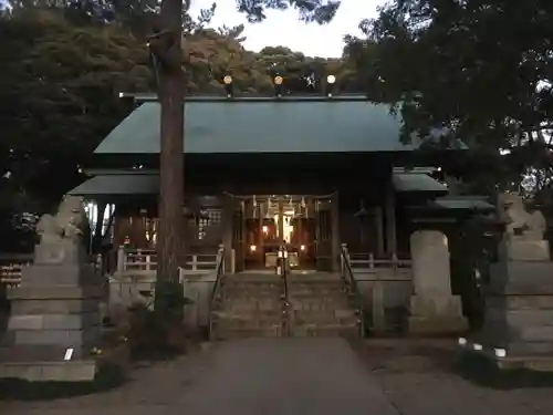 用賀神社の本殿・本堂